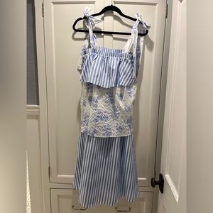 English factory tiered dress